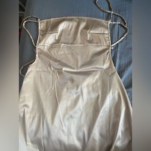 Silk stain dress